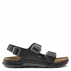 Birkenstock Men's Milano CT Oiled Leather In Black
