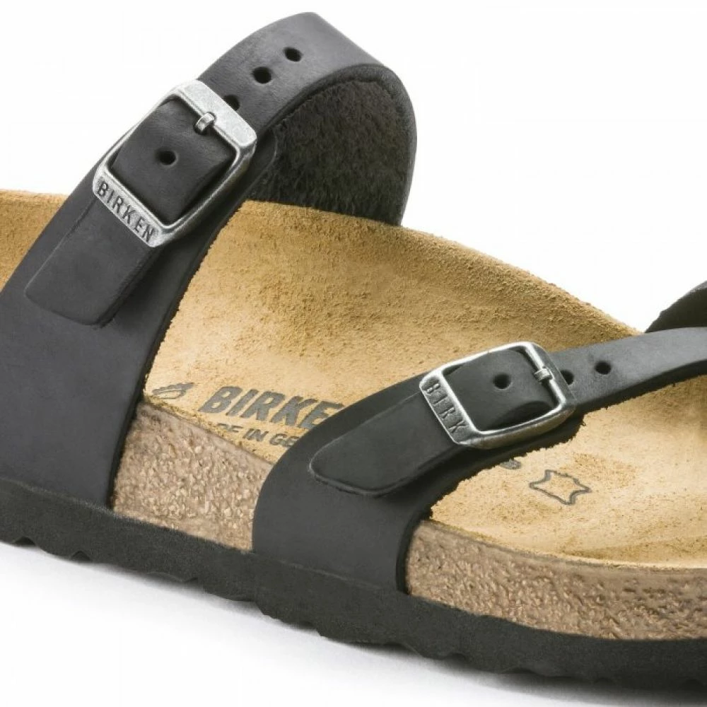 Birkenstock Women's Mayari Oiled Leather In Black - Image 5
