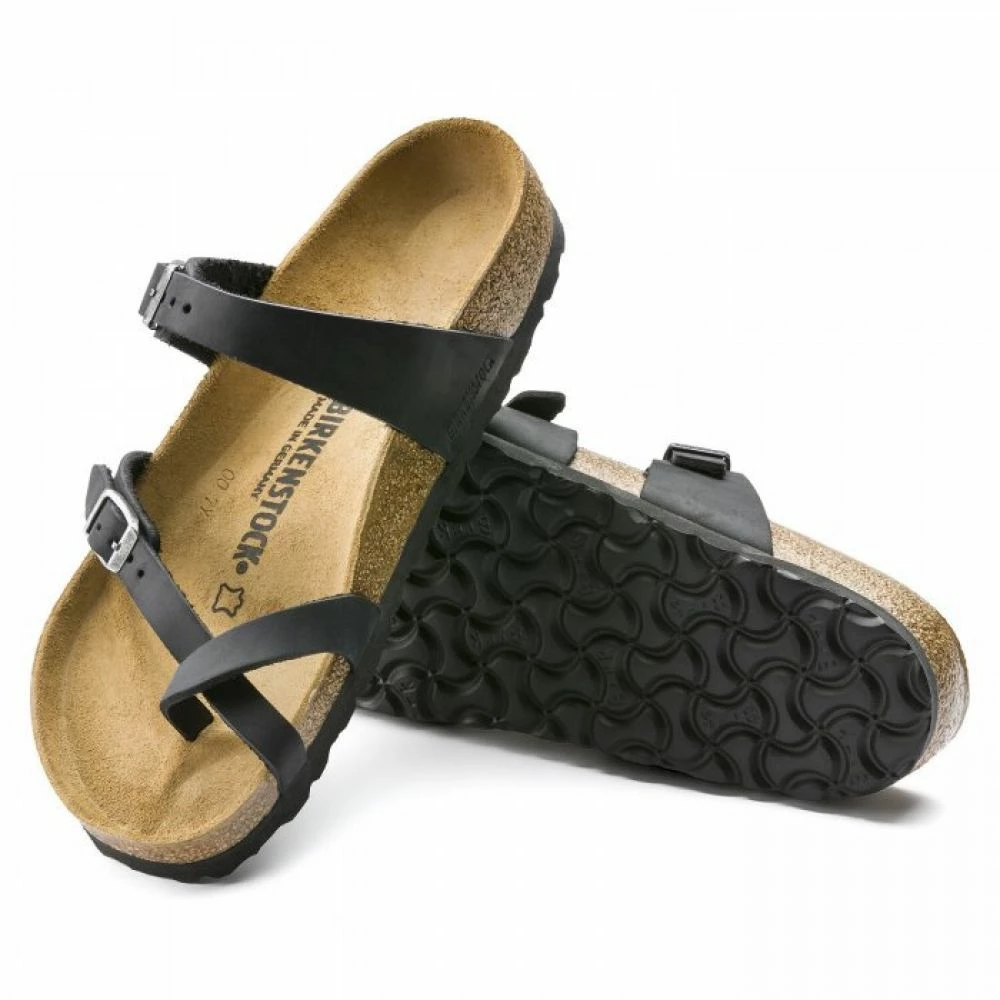 Birkenstock Women's Mayari Oiled Leather In Black - Image 3