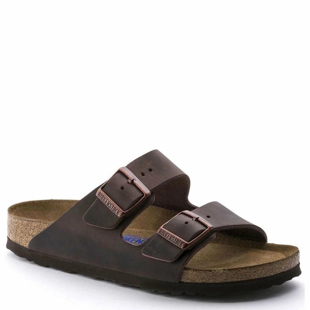Birkenstock Arizona Softbed Oiled Leather In Habana - Image 2