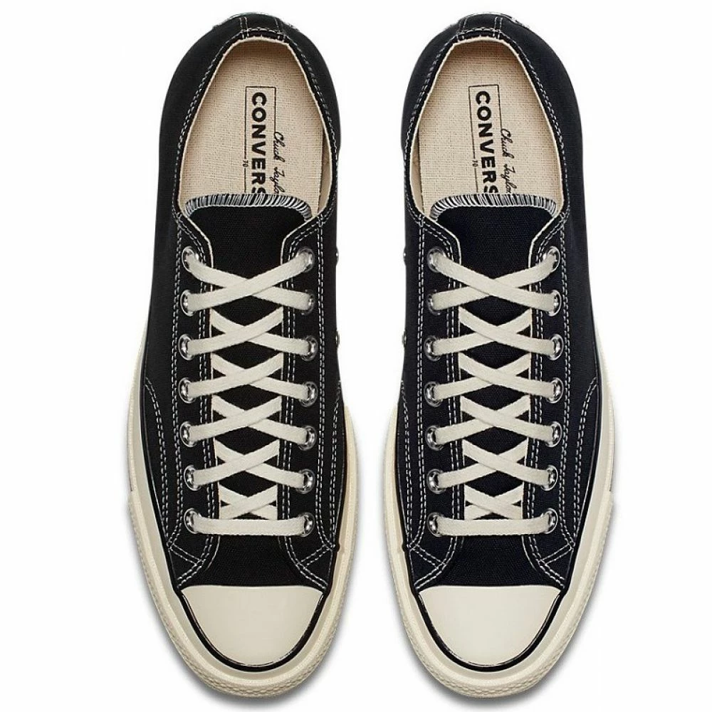 Converse Chuck Taylor All Star '70 Low In Black/Egret/White - Image 3