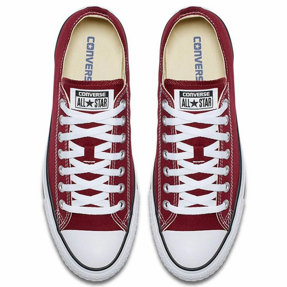 Converse Chuck Taylor All Star Low Top In Maroon - Image 5