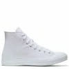 Converse Chuck Taylor All Star Mono Canvas High Top In White Monochrome