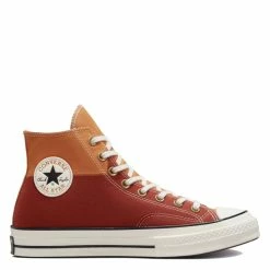 Converse Chuck 70 Colourblocked In Monarch/Rugged Orange/Egret