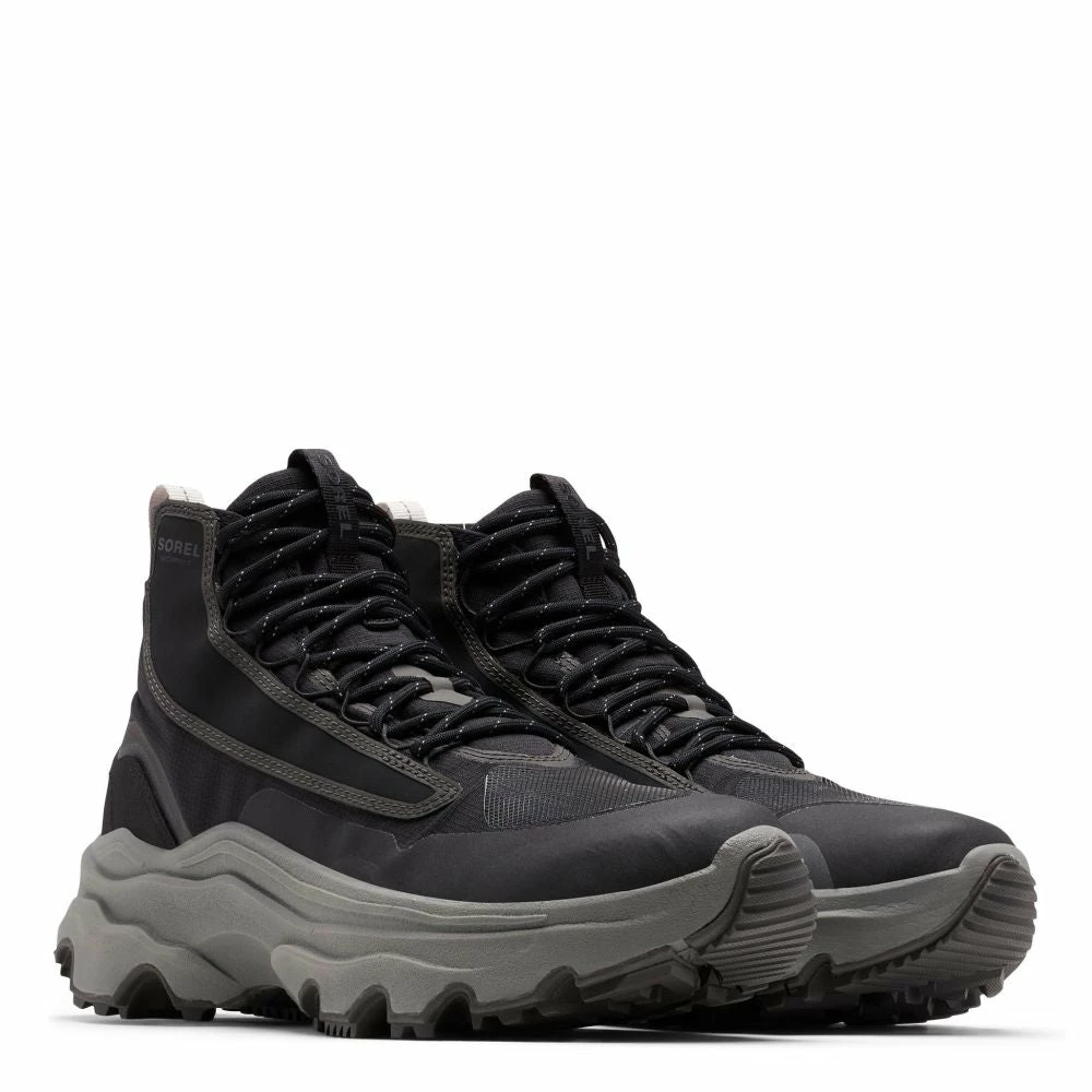 Sorel Men's Kinetic Breakthru Venture Mid In Black/Jet - Image 2